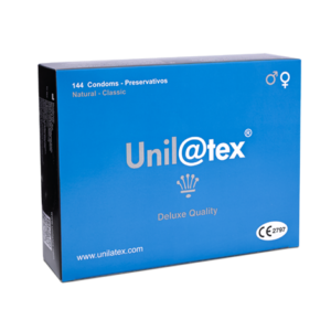 Preservativos Unilatex Natural Classic Cajas de 144 uds.