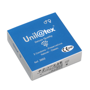 Preservativos Unilatex Natural Classic Cajas de 3 uds.