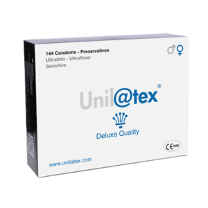 Preservativos Unilatex Ultrafinos-Sensitive Cajas de 144 uds.