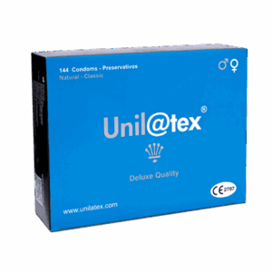 Preservativos Unilatex Natural Classic Cajas de 144 uds.