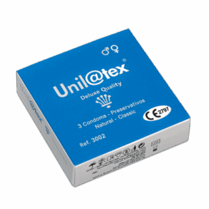 Preservativos Unilatex Natural Classic Cajas de 3 uds.
