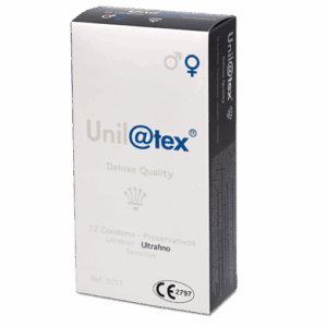 Preservativos Unilatex Ultrafinos-Sensitive - Packs de 24 cajas de 12 uds.