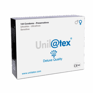 Preservativos Unilatex Ultrafinos-Sensitive Cajas de 144 uds.